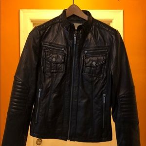 Michael Kors Black Leather Jacket